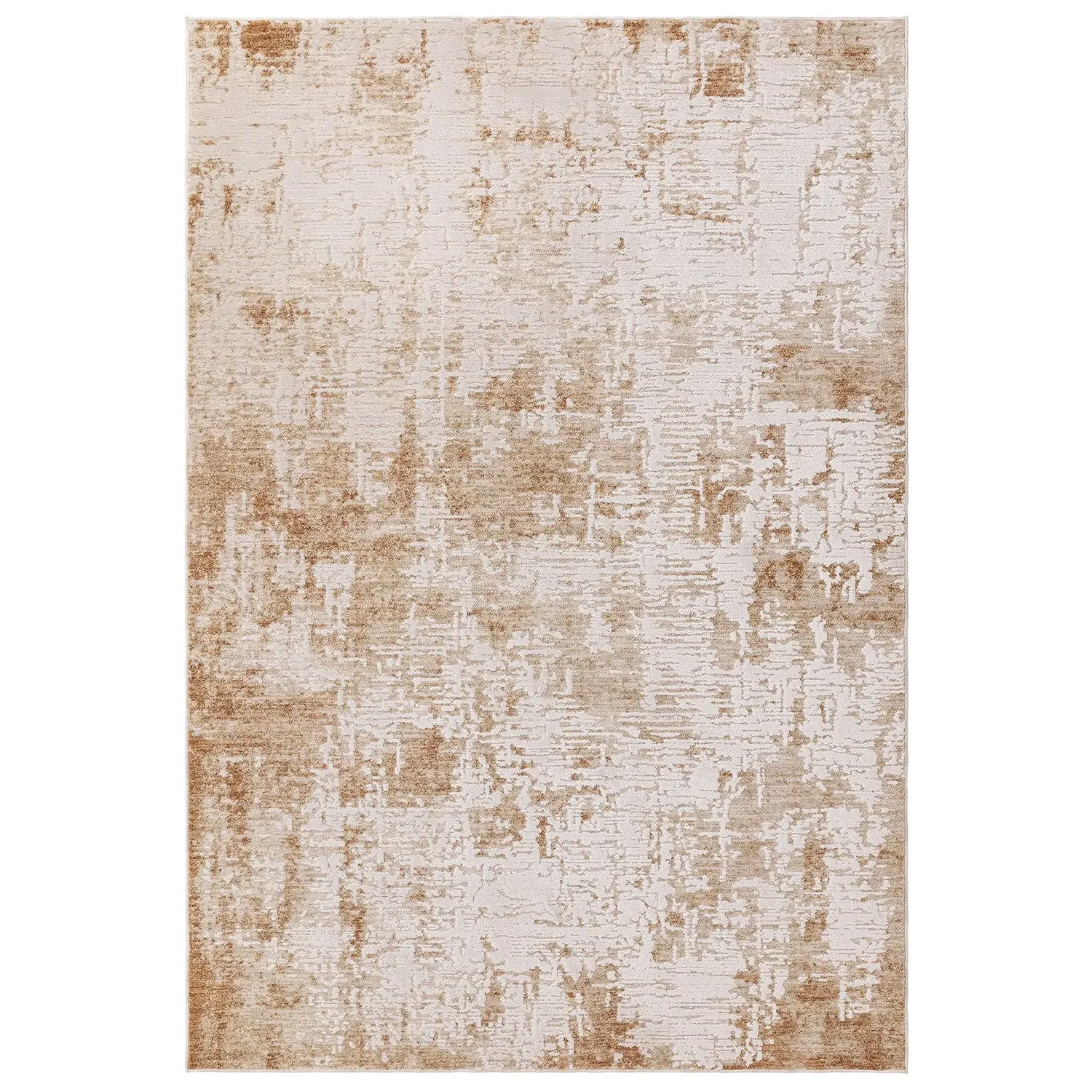 Classic Boho Rug with Raised Pile - Natural image