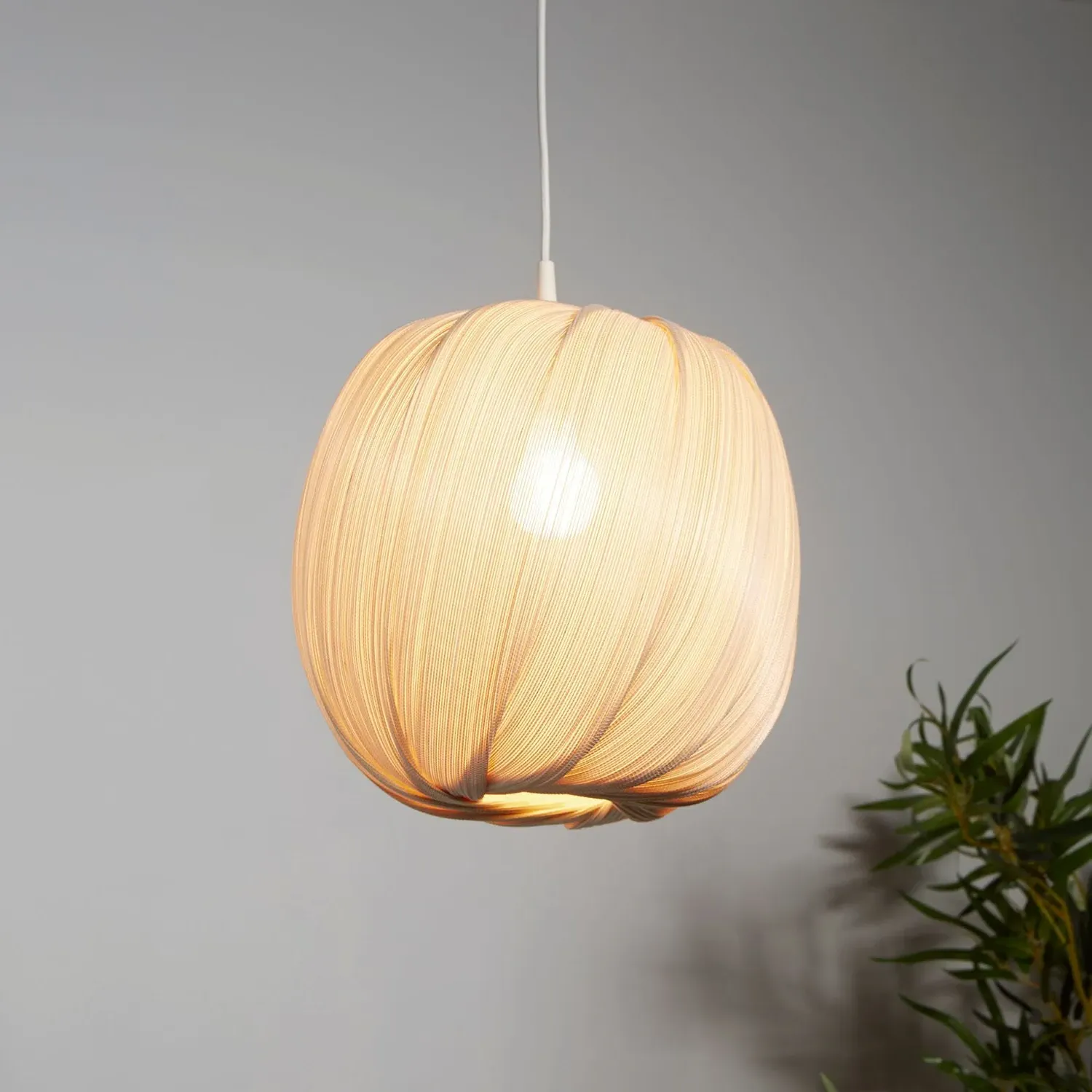 Cloud Bamboo Woven Easy Fit Light Shade - Natural product