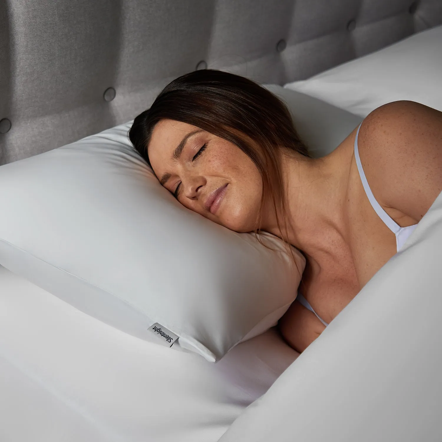 Cool Touch Pillowcase - White, Cooling Fabric