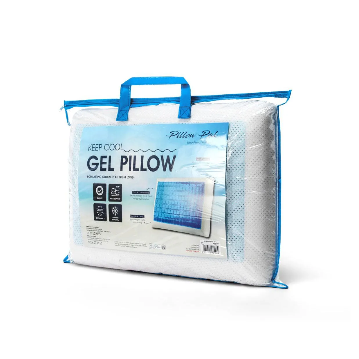 Cooling Gel Pillow - White alternate view