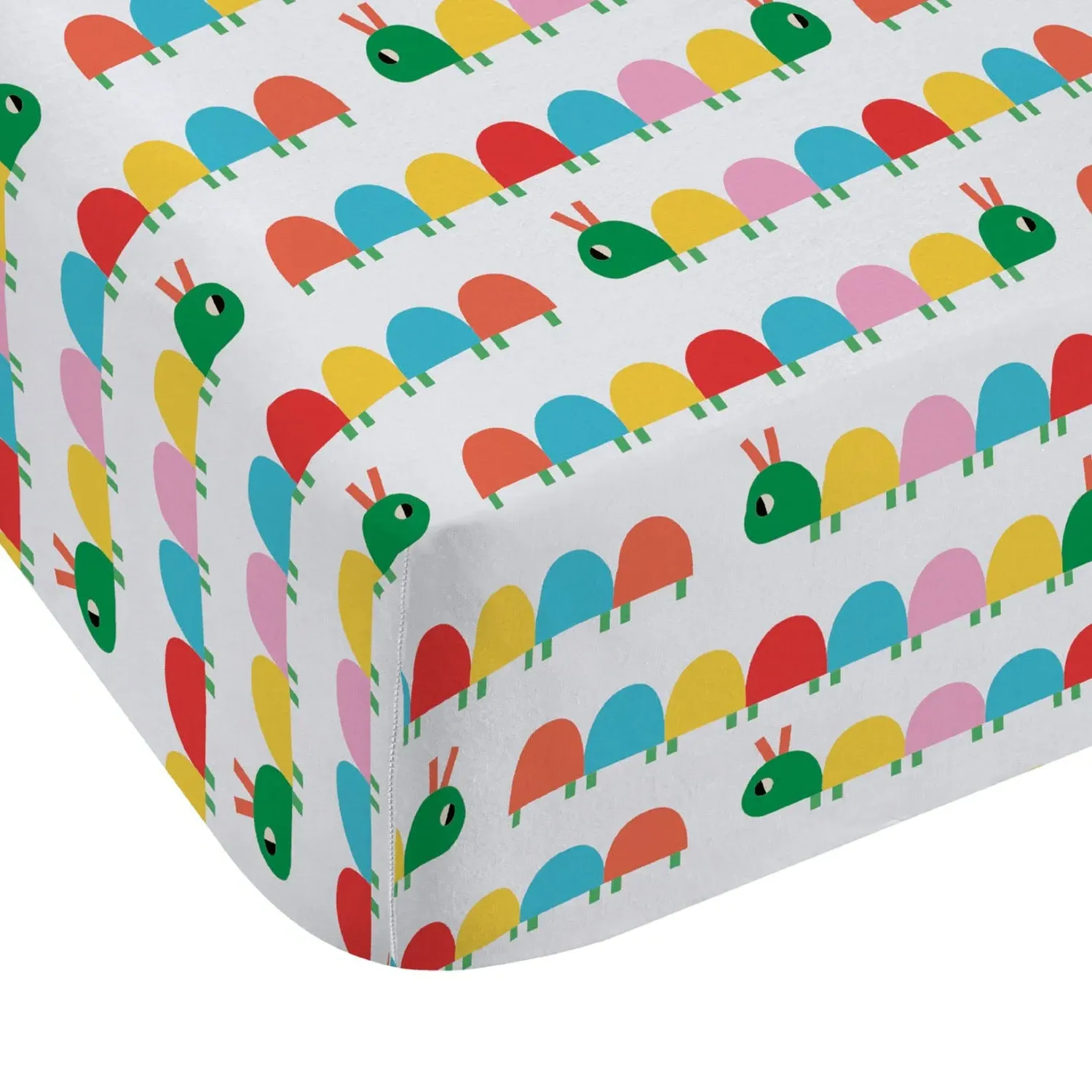 Cot Bed Fitted Sheet - Multi, Cotton Blend image