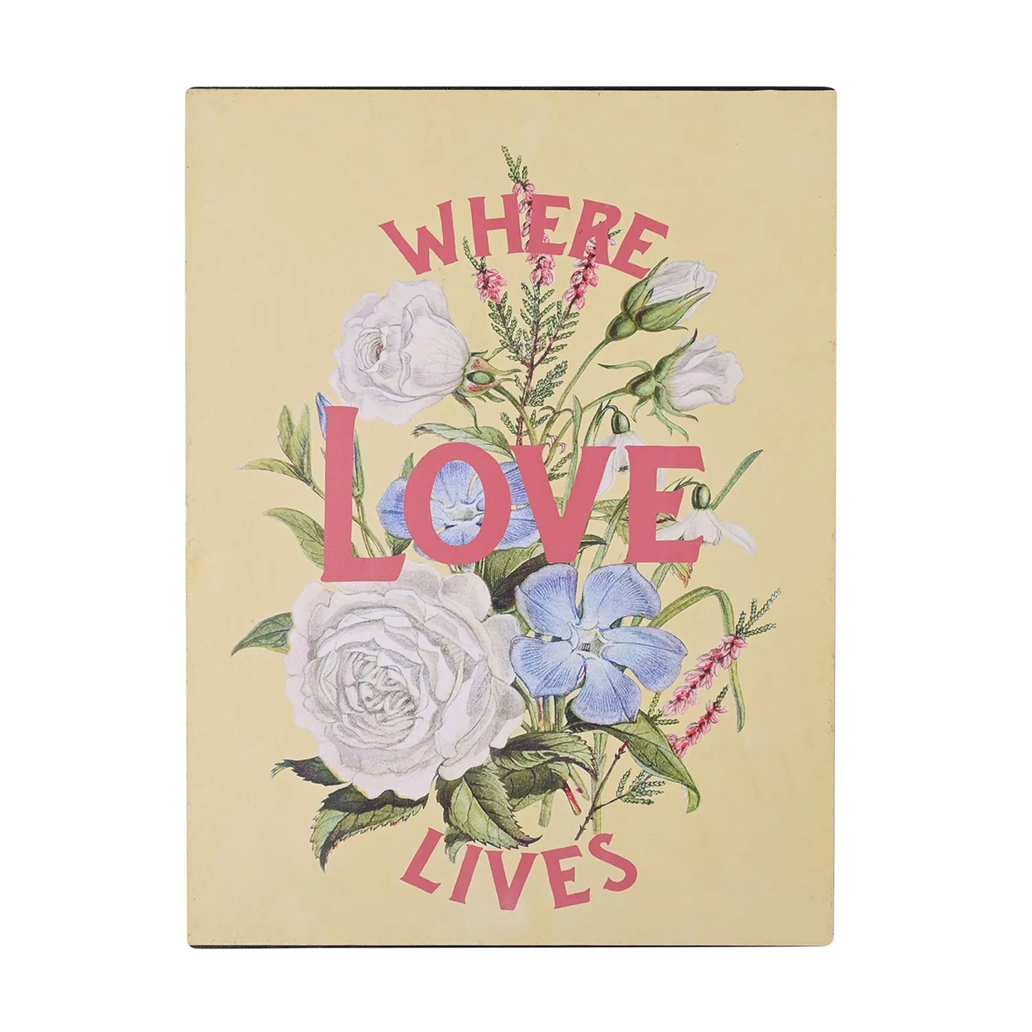 Country Living Metal Wall Plaque - Where Love Lives product