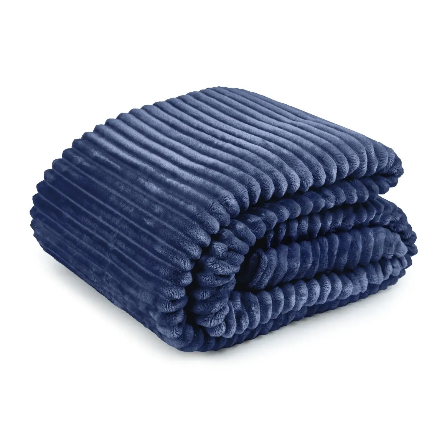Dakota Flannel Fleece Blanket Throw - Blue product