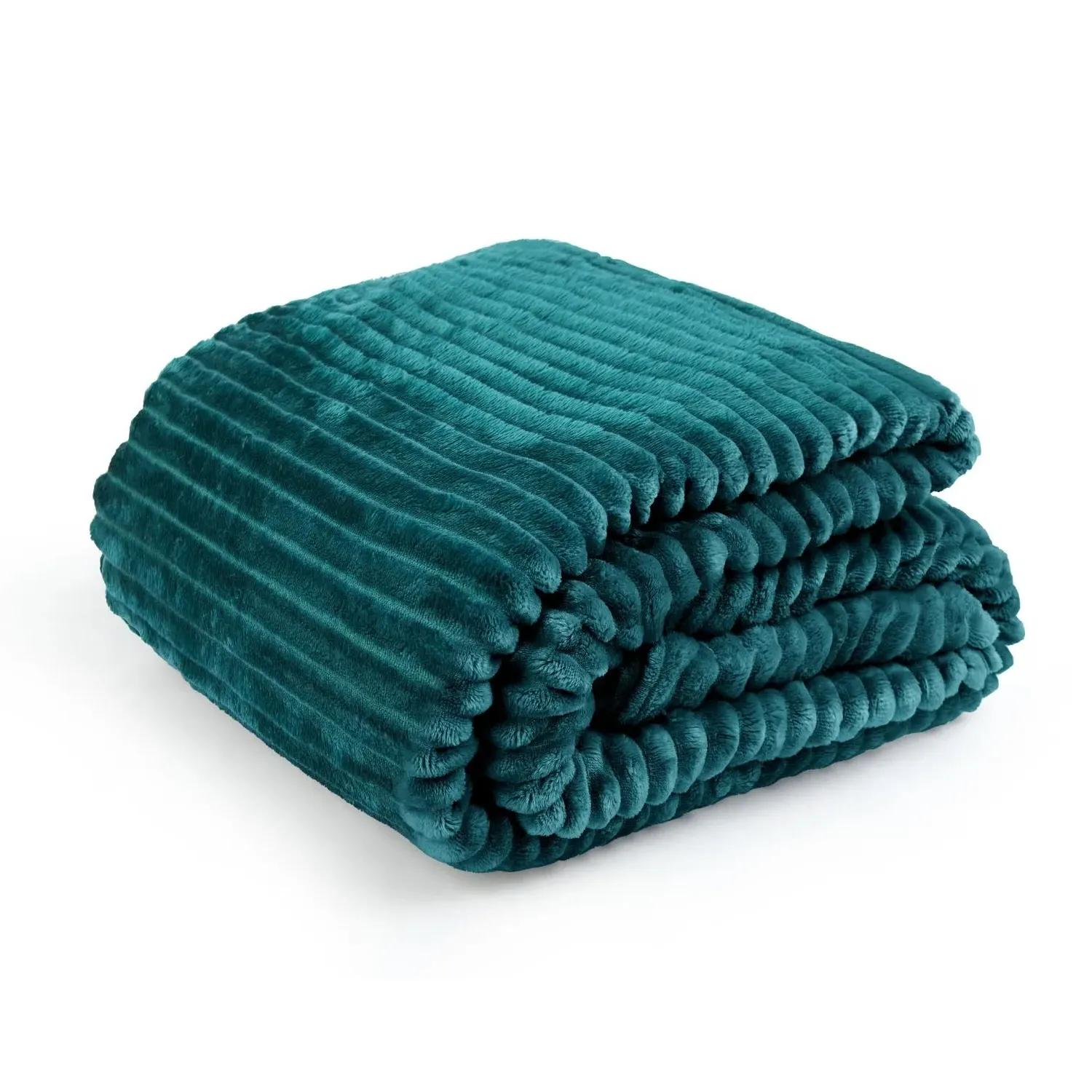 Dakota Fleece Blanket Throw - Emerald Green product
