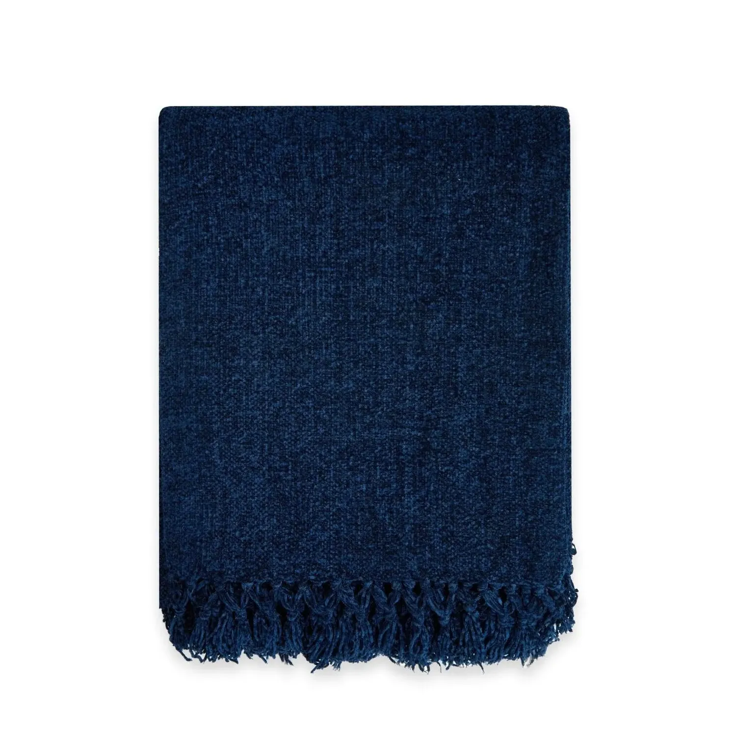 Darcy Chenille Throw - Navy Blue product