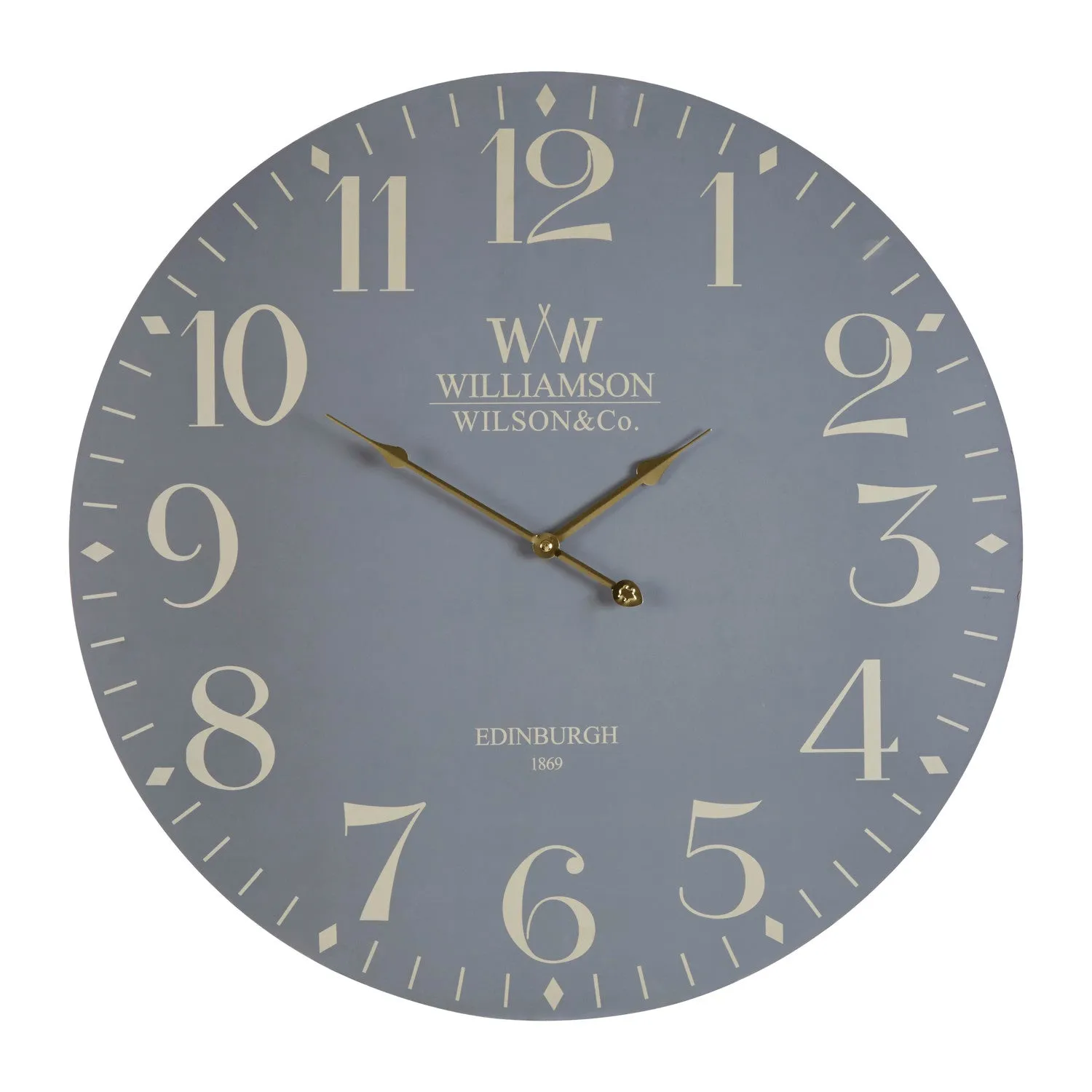Destini Wall Clock - Grey, MDF product
