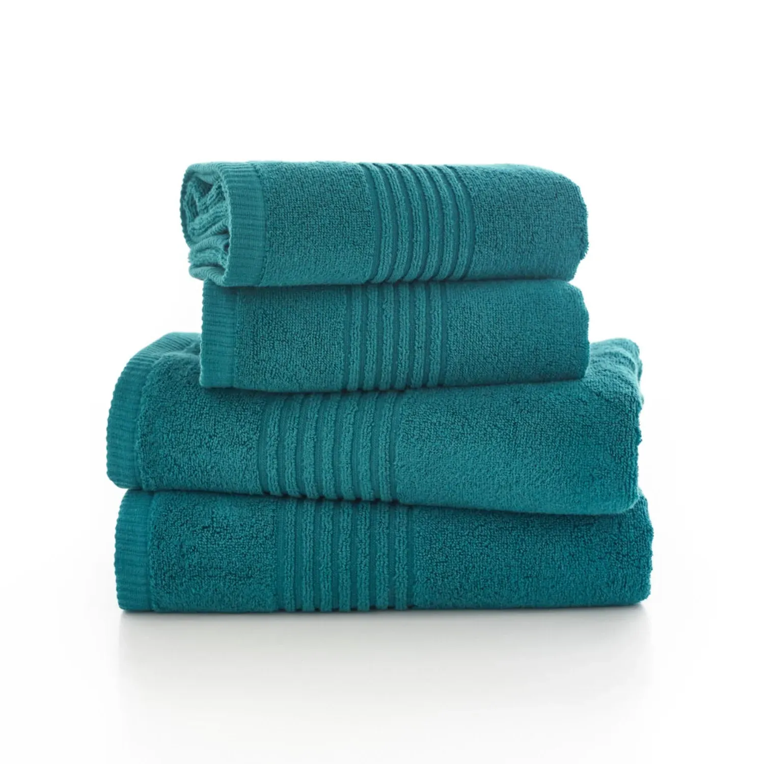 Deyongs Blue Lagoon Quik Dri Hand Towel - Blue, Cotton by Julian Charles, alternate view