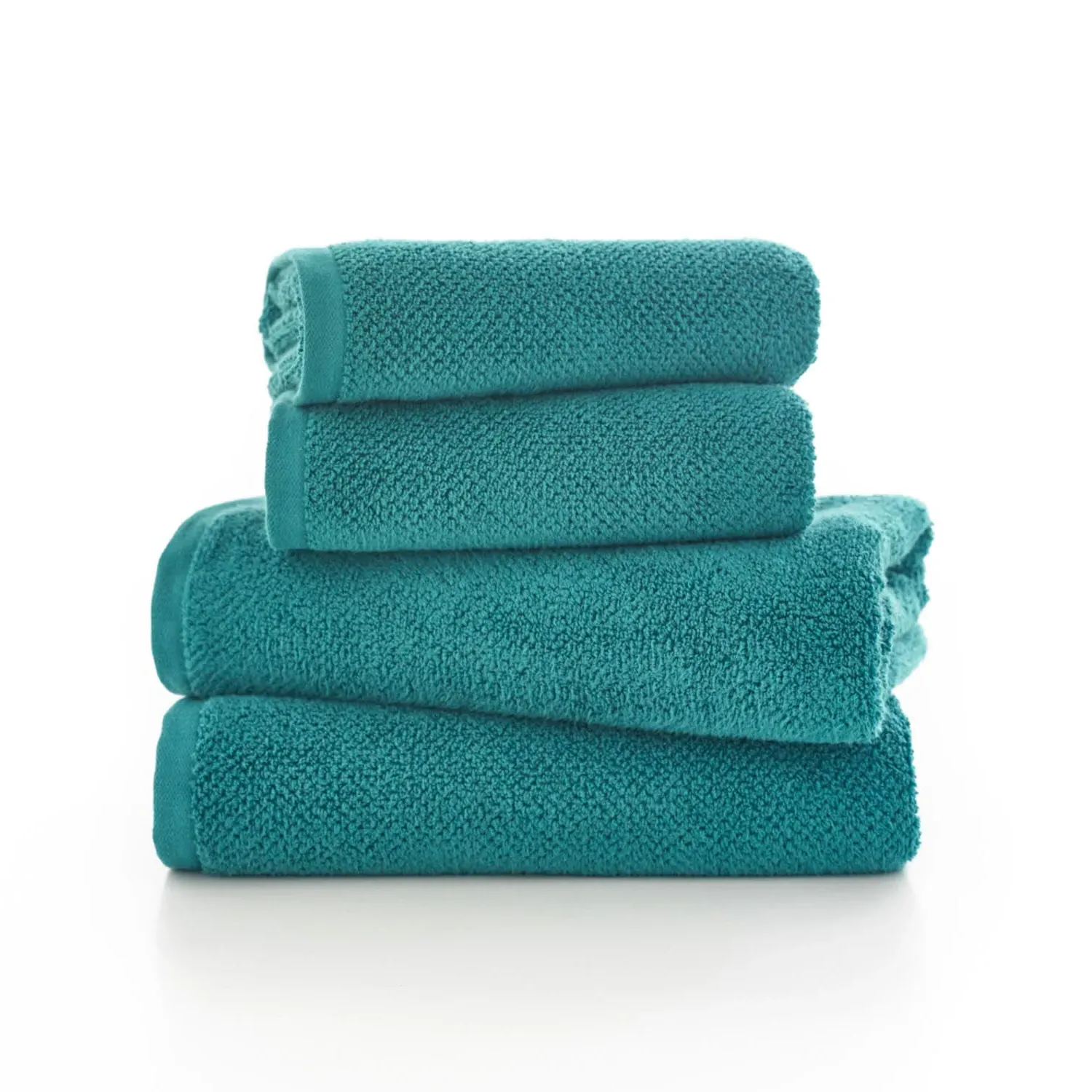 2-Pack Face Cloth Set - Peacock Blue, Cotton alternate view