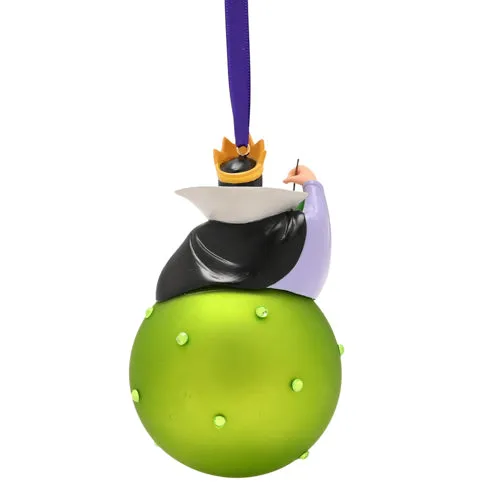 Disney Evil Queen Glass Bauble - Green by Julian Charles, alternate view