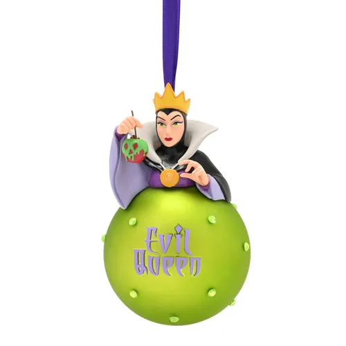 Disney Evil Queen Glass Bauble - Green by Julian Charles