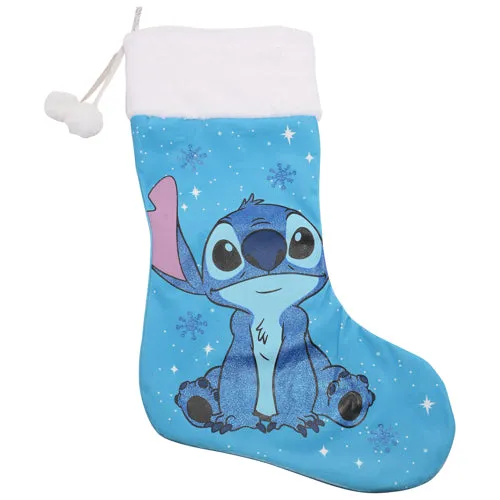Disney Stitch Christmas Stocking - Blue by Julian Charles