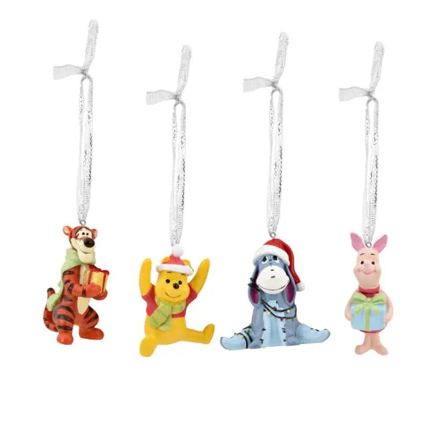 Disney Winnie The Pooh Set of 4 Hanging Decorations by Julian Charles