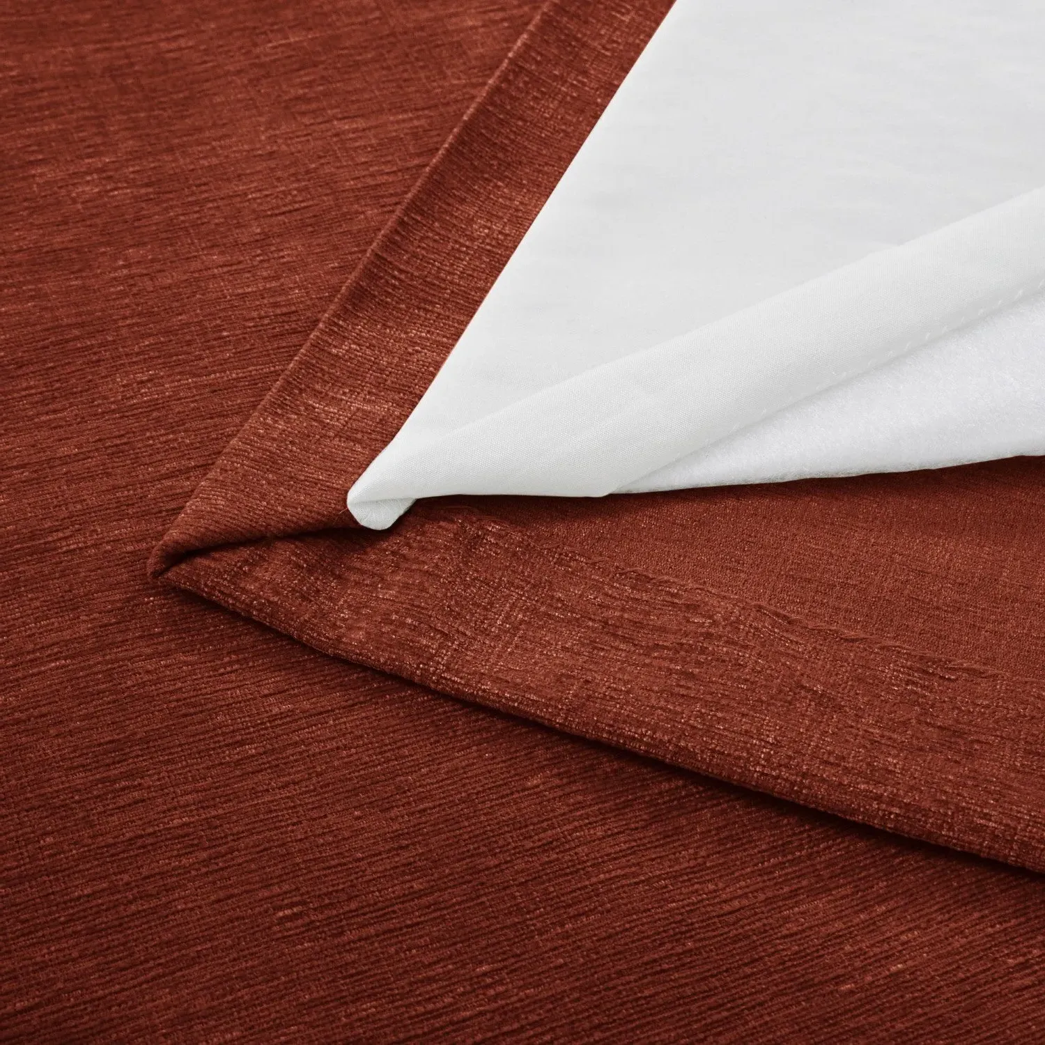 Door Curtain with Thermal Lining - Orange