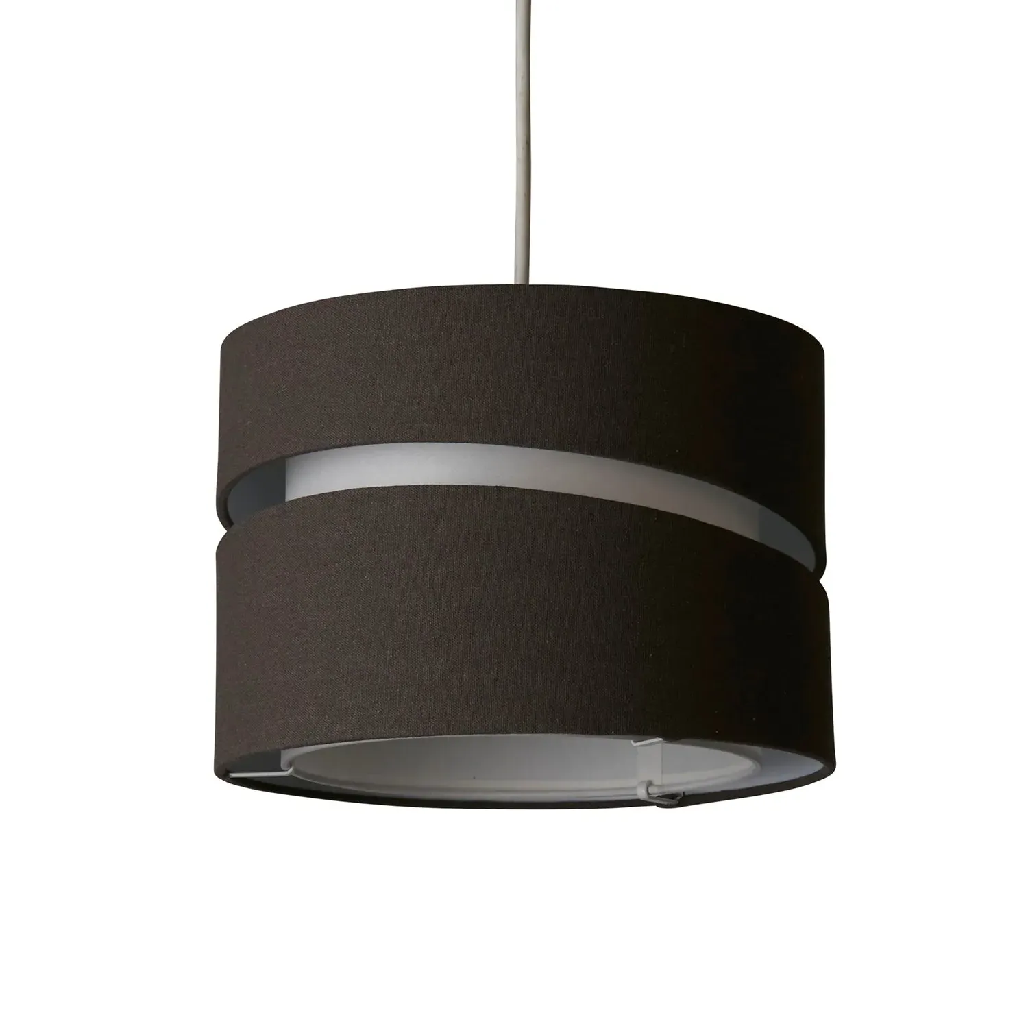 Double Band Easy Fit Light Shade - Grey, Fabric