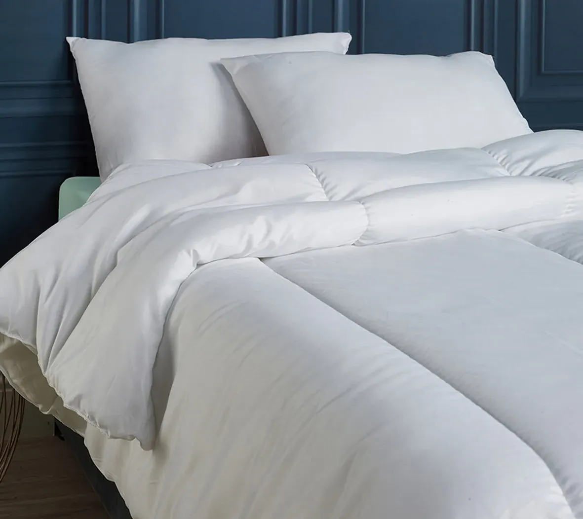 Double Duvet & Pillow Set - White, 10.5 Tog image