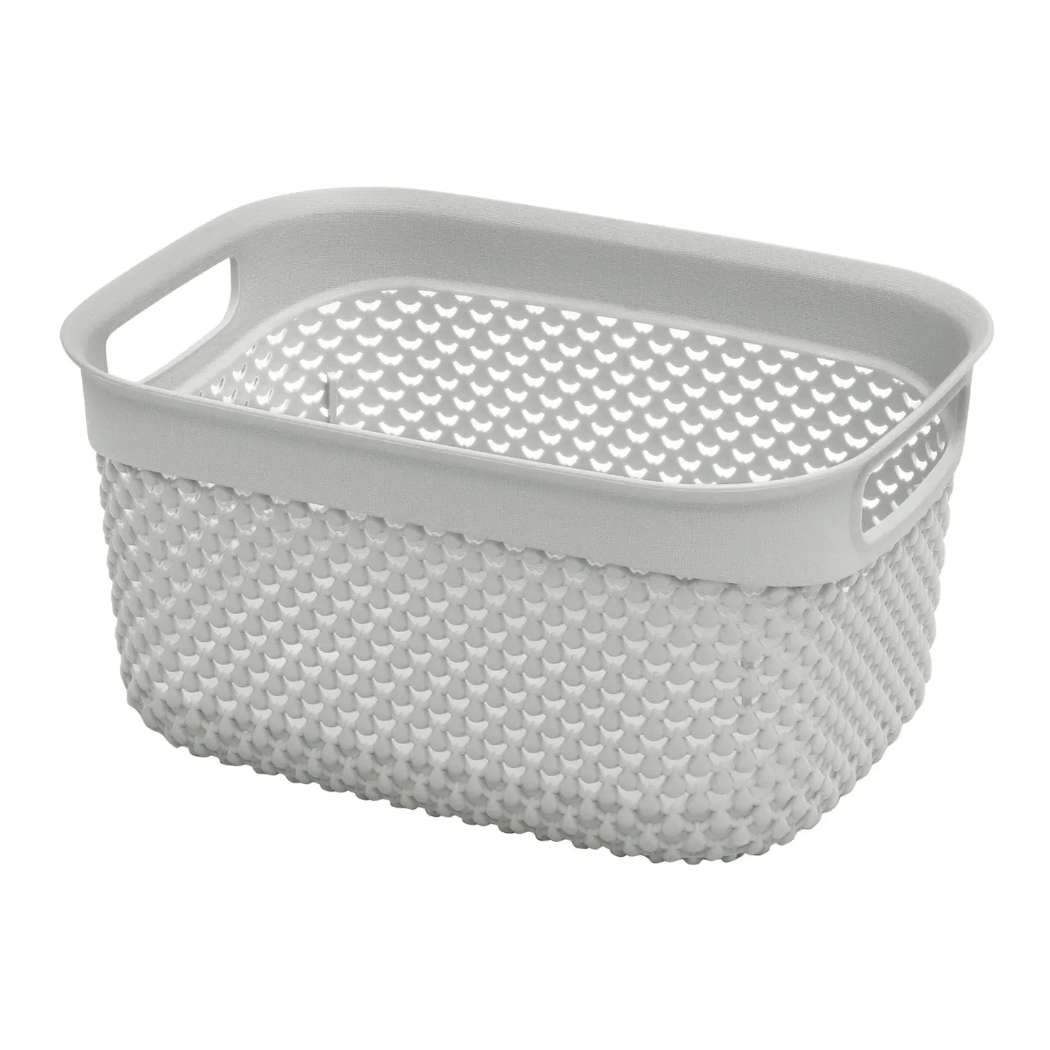 Droplette 3.3L Storage Basket - Ice Grey, Plastic product