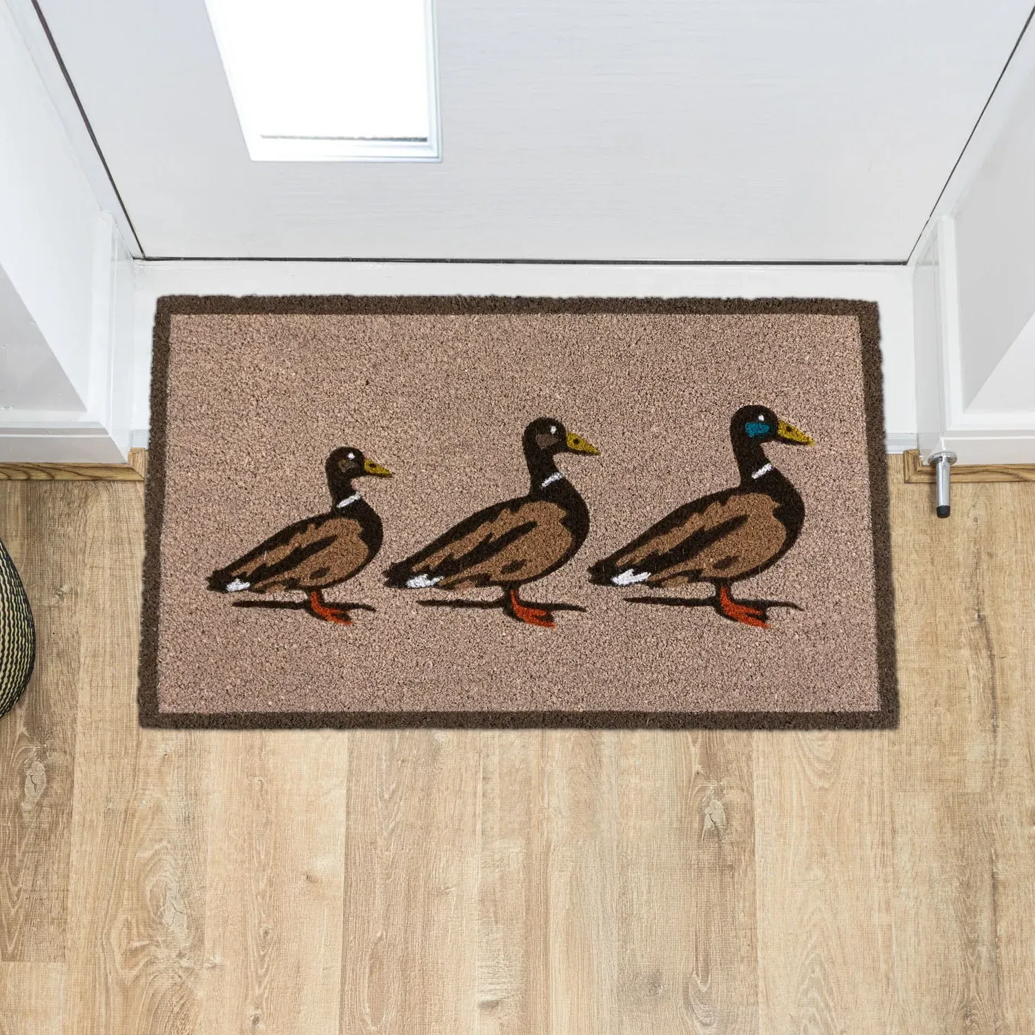 Ducks Latex Backed Coir Entrance Doormat - Natural product