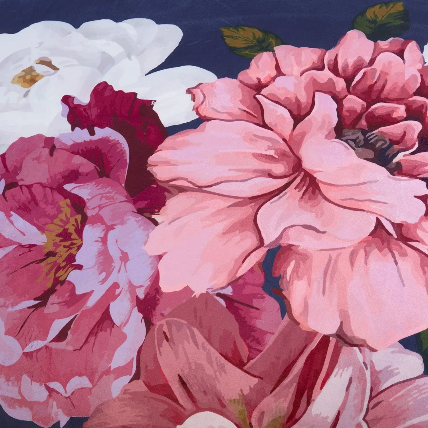 Eliza Bloom Double Duvet Set - Navy, Velvet by Julian Charles, image 2