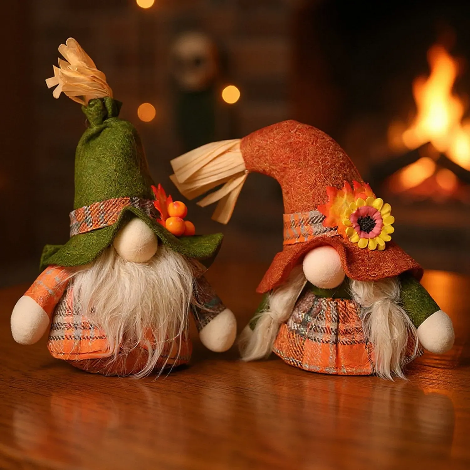 Faceless Gnome Home Ornament 2 Pack - Multi by Julian Charles