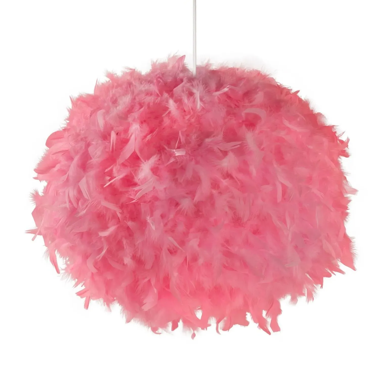 Feather Pendant Shade - Pink