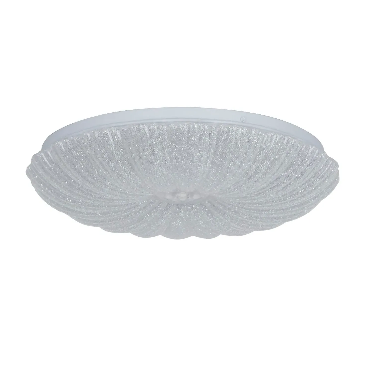 Flush Ceiling Light with LED - White, Acrylic image
