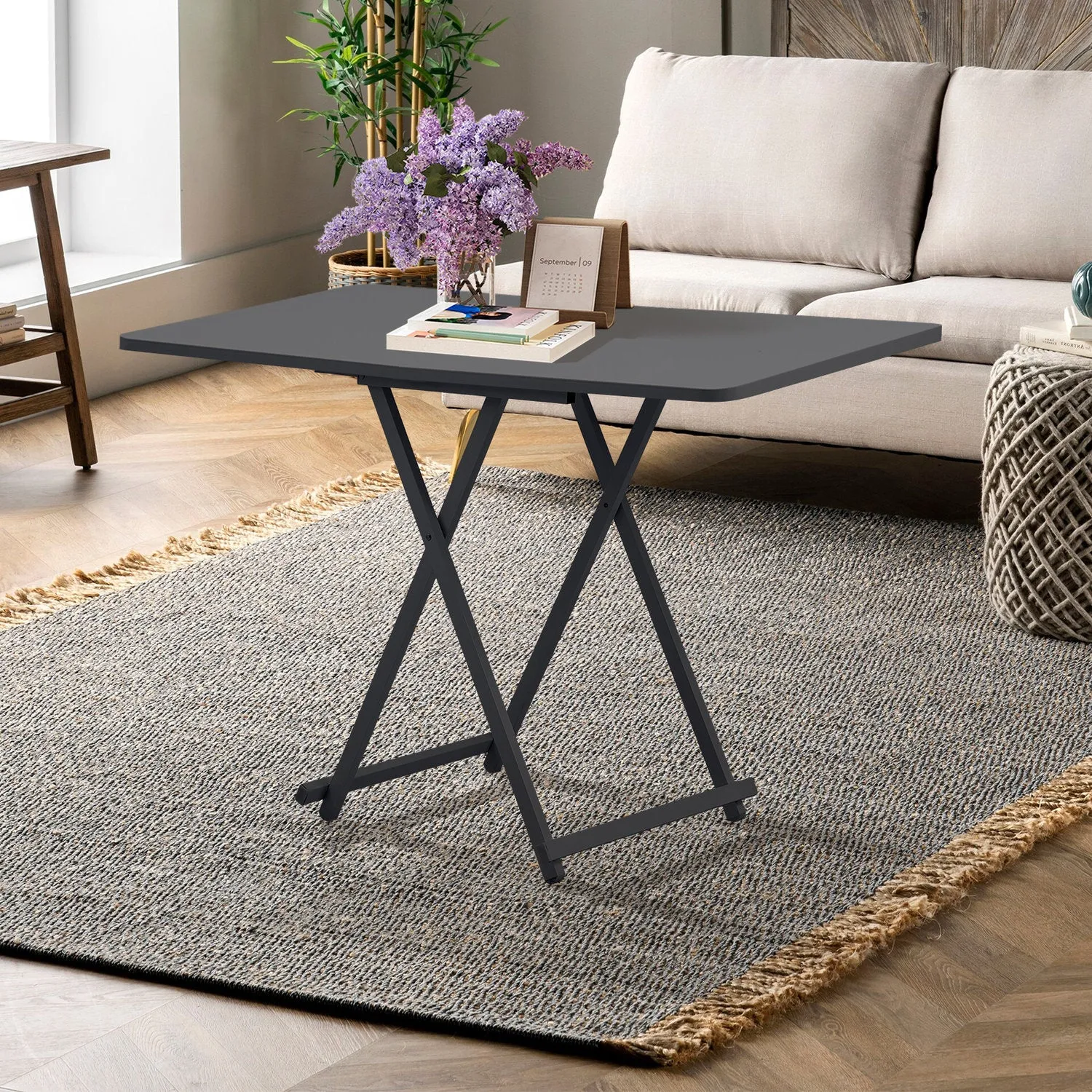 Foldable Dining Table - Black by Julian Charles