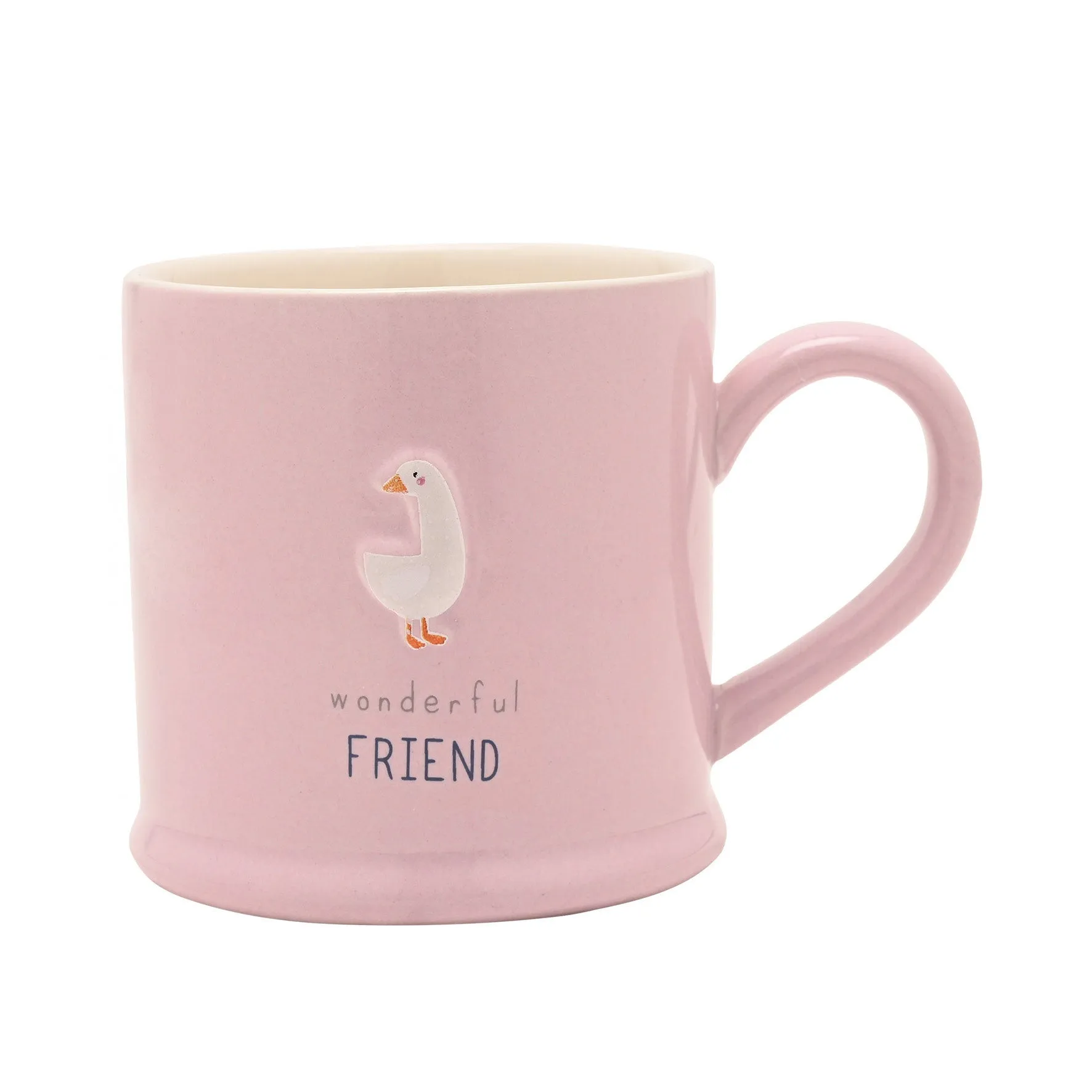 Friend Embossed Mug - Pink product