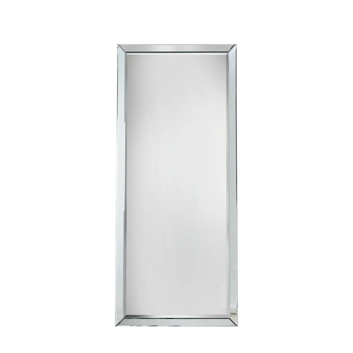 Full Length Leaner Mirror - Silver