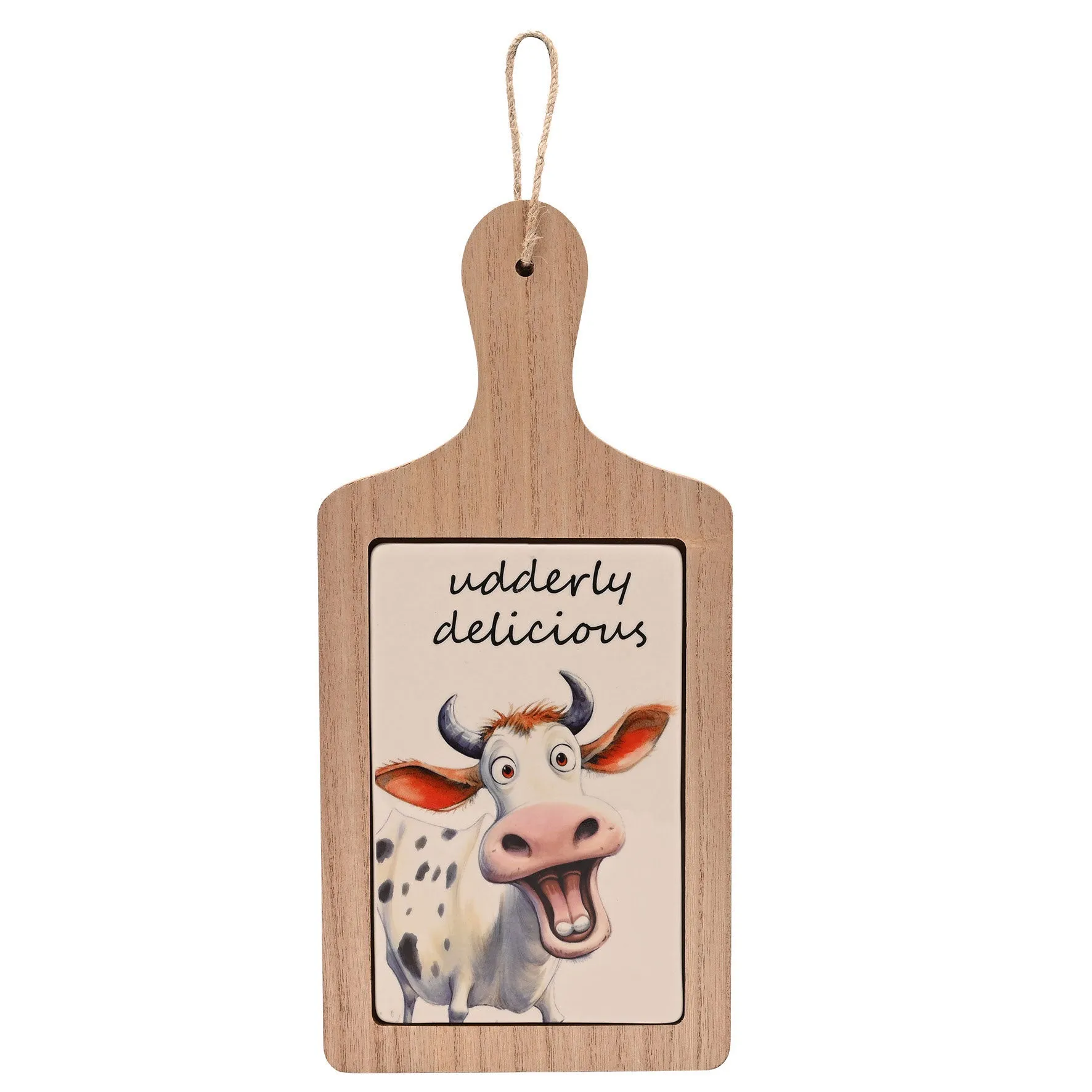 Funny Farm Udderly Delicious Serving Board - Multi product