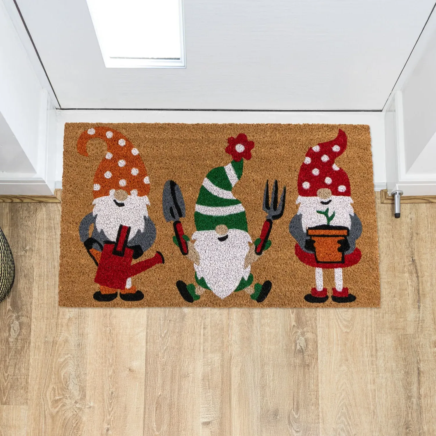 Gardening Gonks Coir Entrance Doormat - Brown product