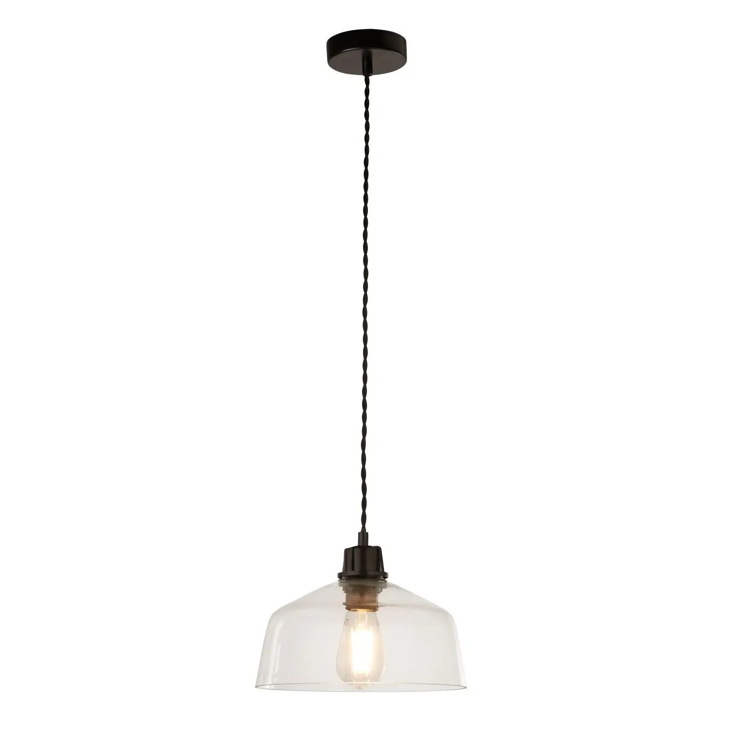 Glass Pendant Light - Black, Glass product