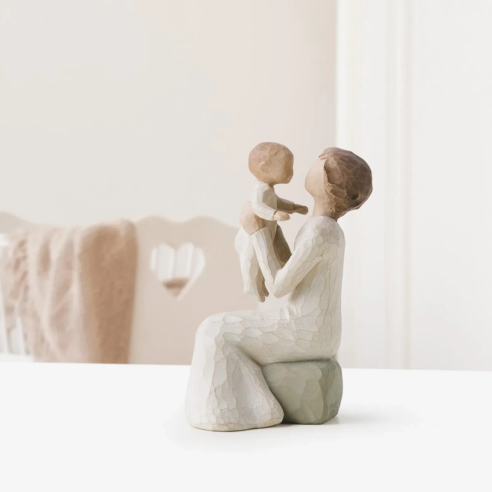 Grandmother Figurine - White, Cast Stone image