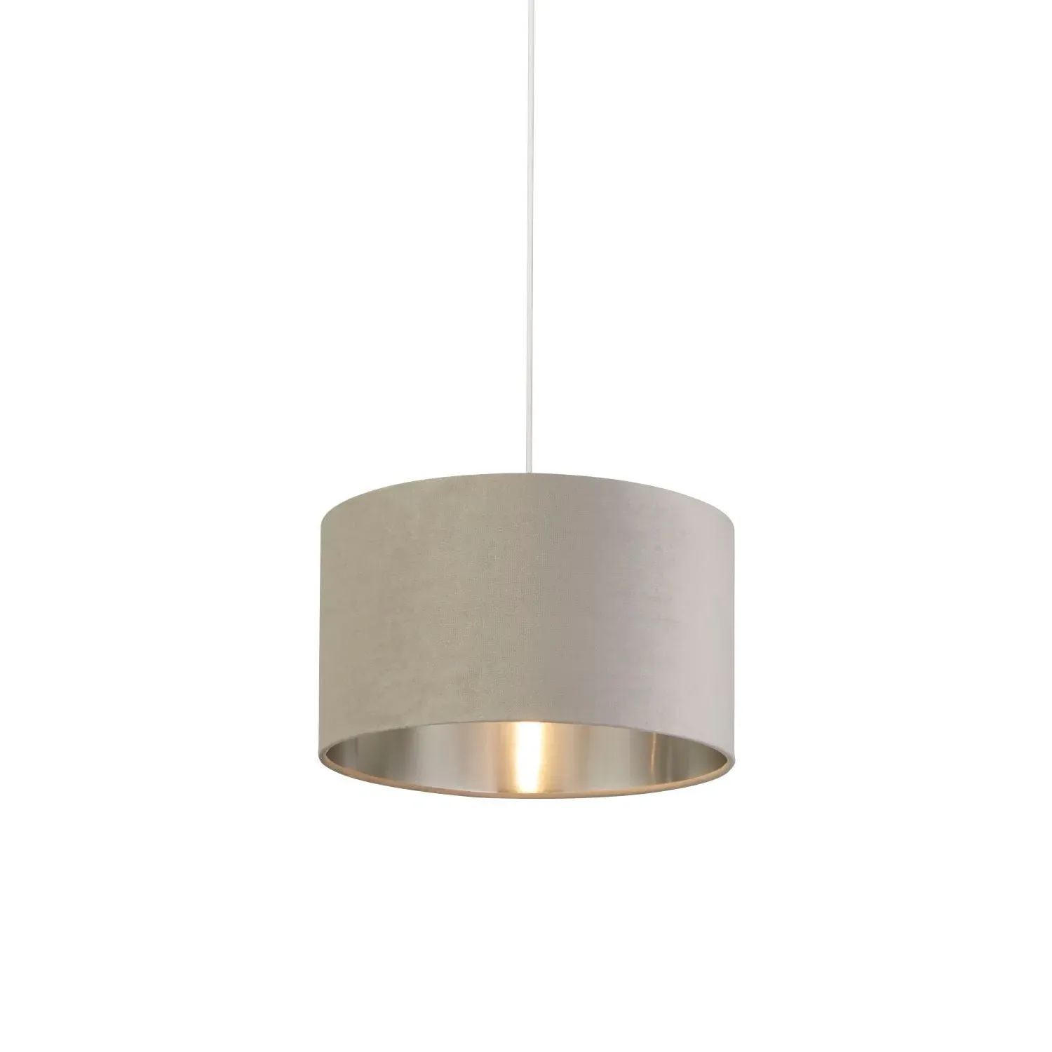 35cm Light Shade - Grey, Velvet product