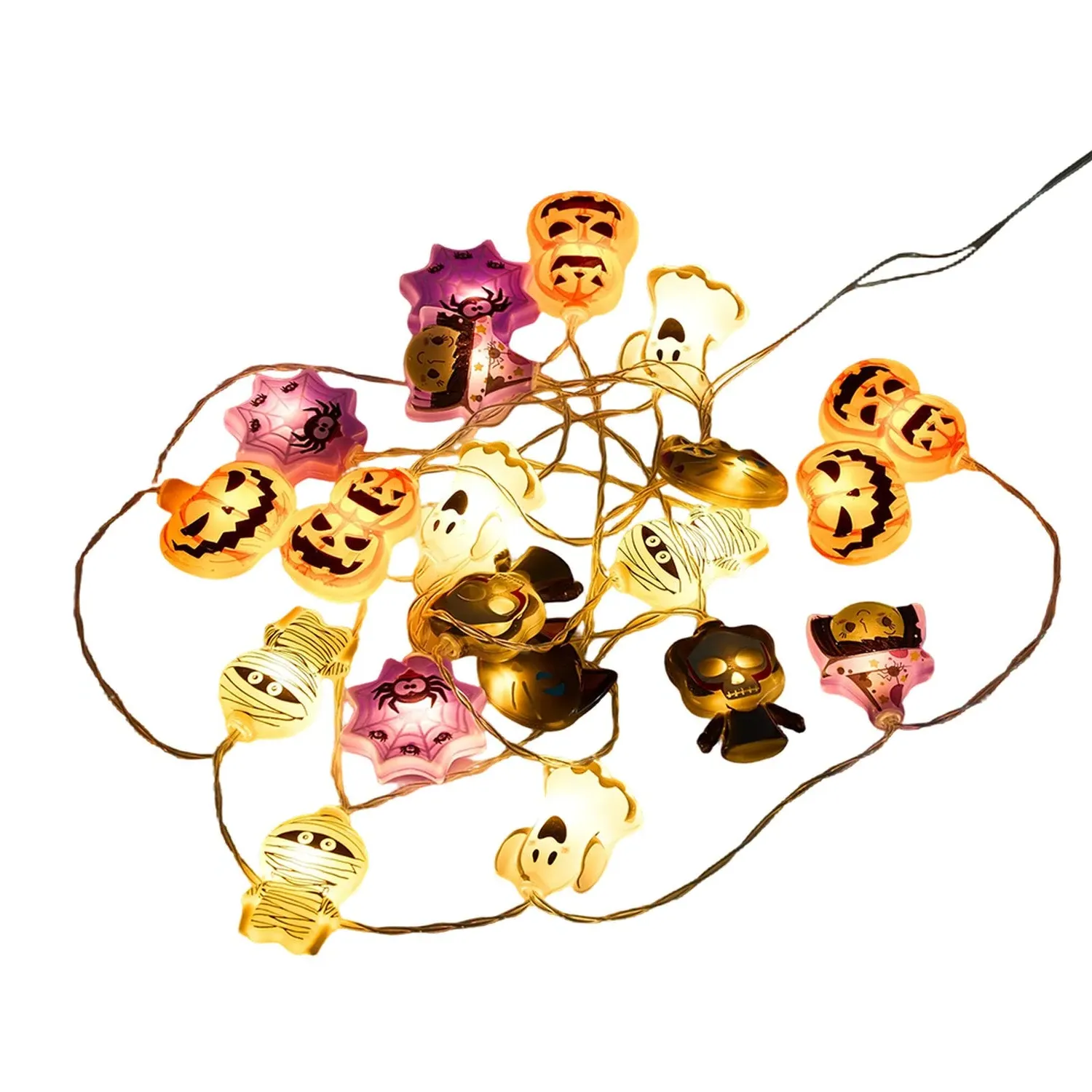 Halloween Icons LED String Lights 20 LED - Multi by Julian Charles