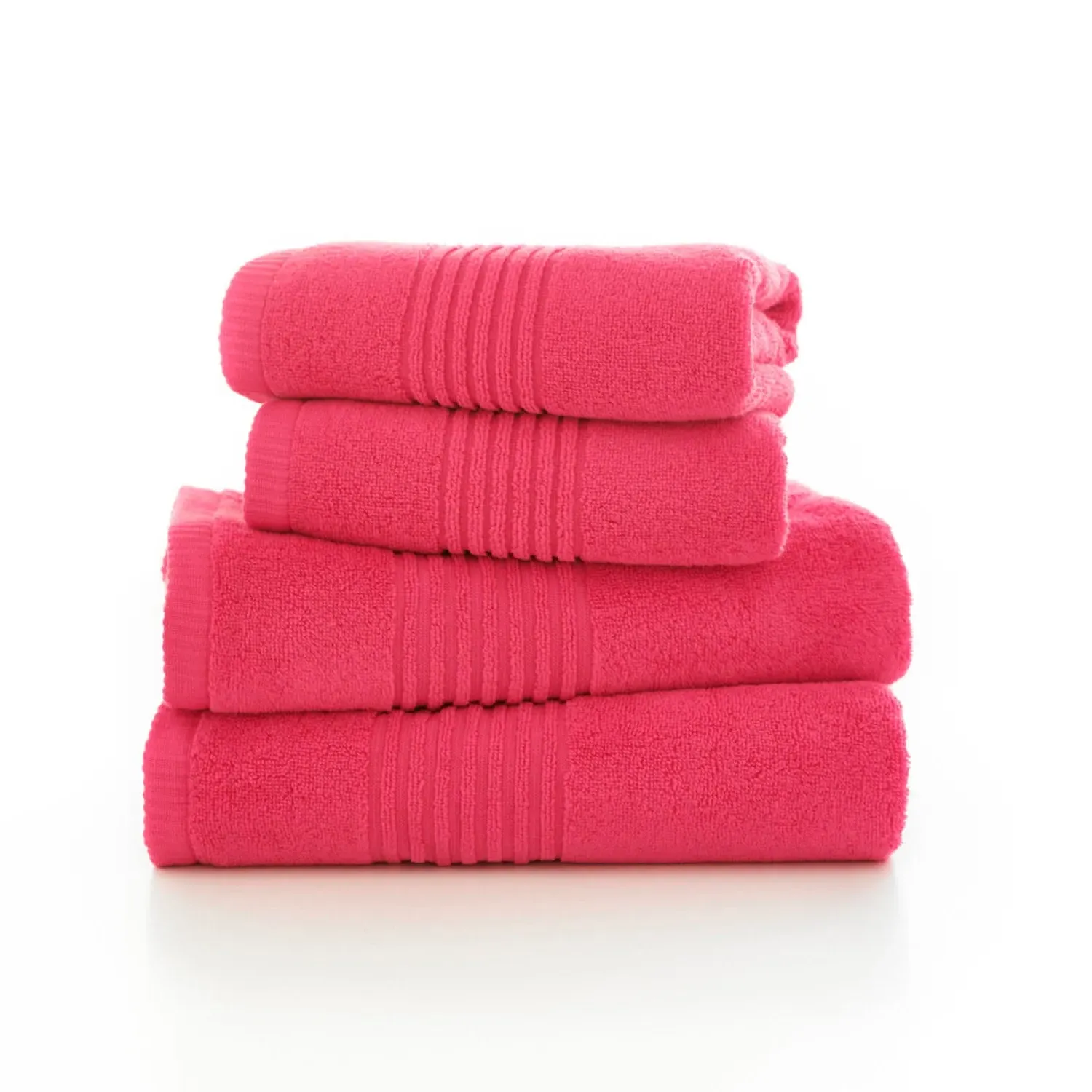 Hand Towel with Quick-Dry - Pink, Cotton