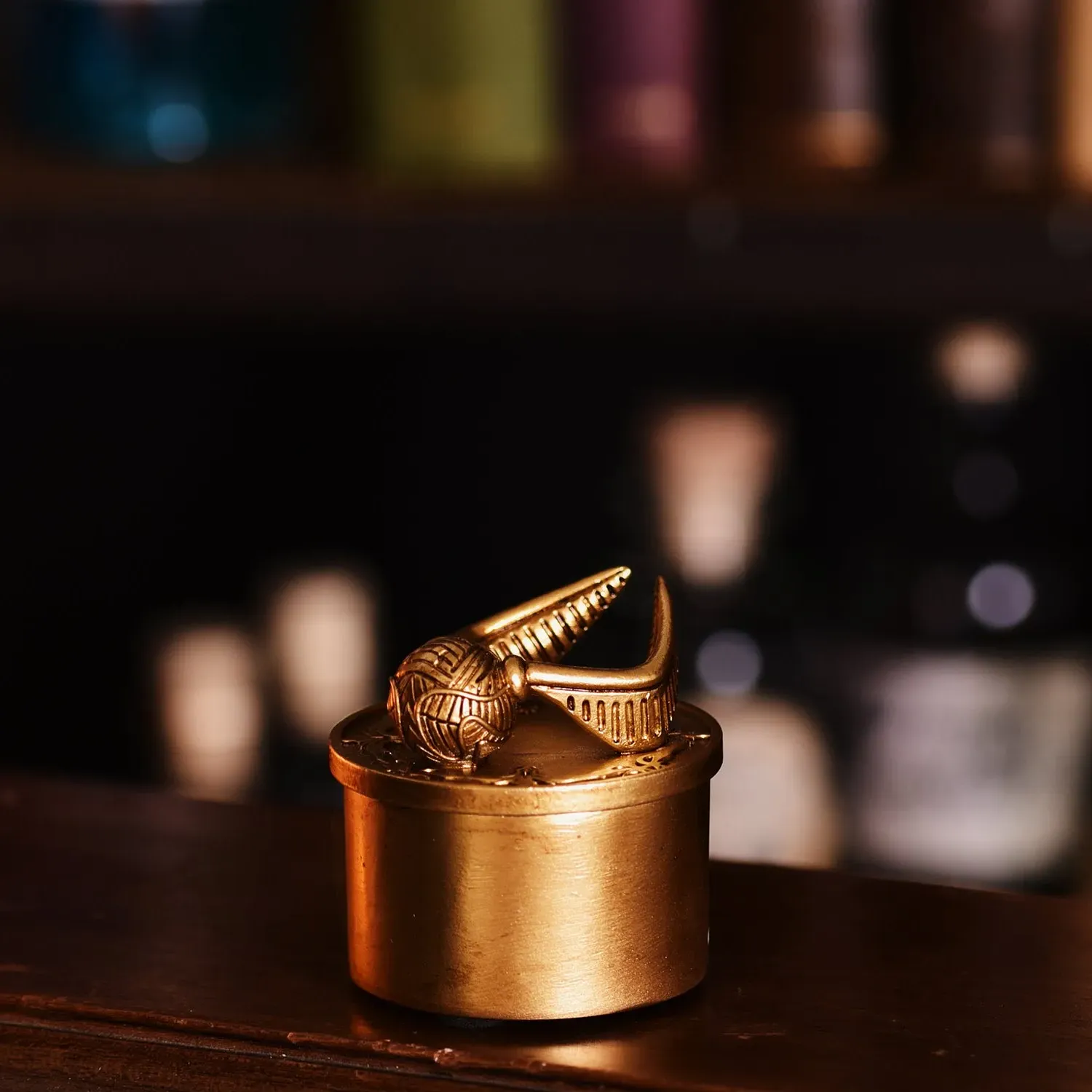 Harry Potter Golden Snitch Trinket Box - Gold, Resin alternate view