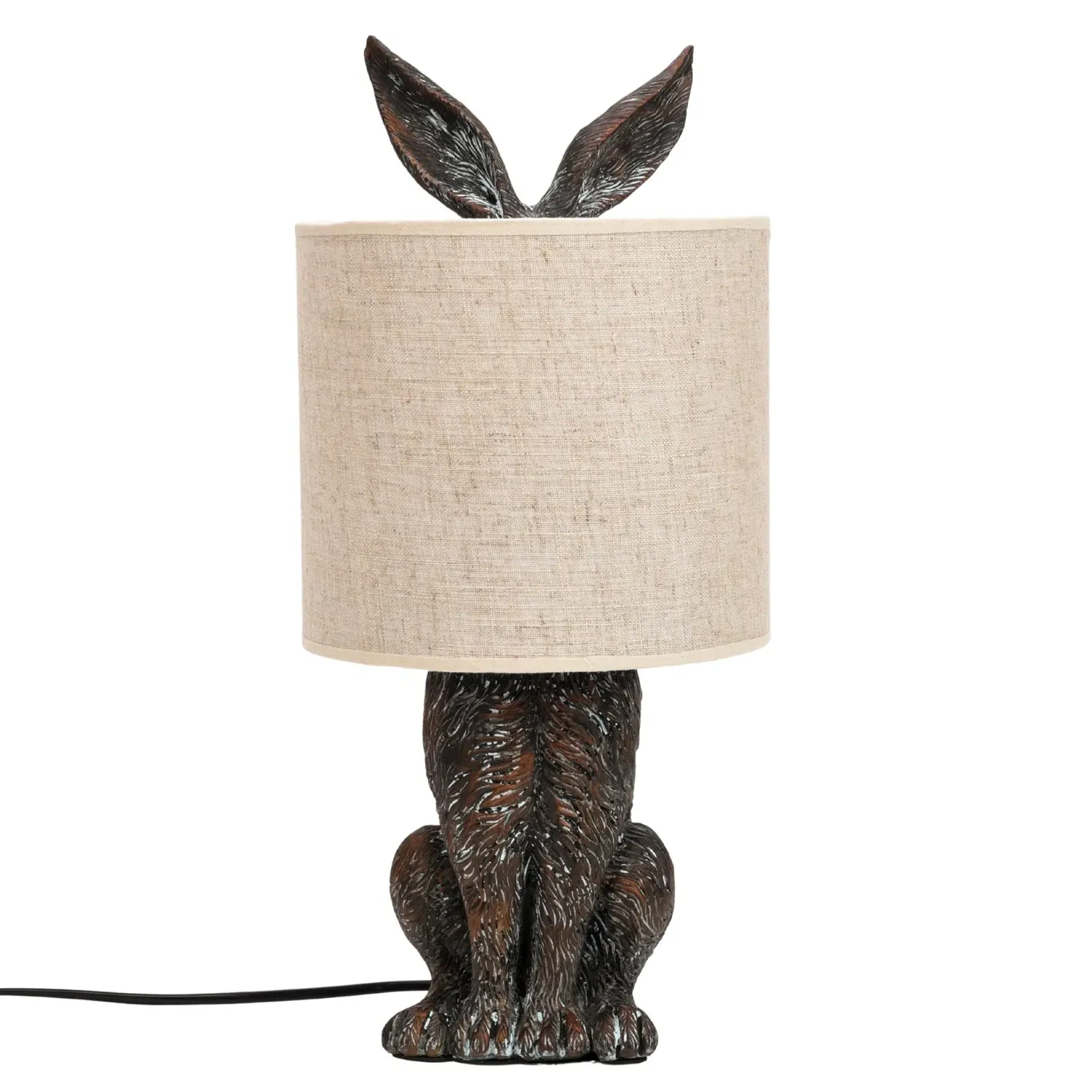 Hestia Hiding Rabbit Table Lamp - Brown product