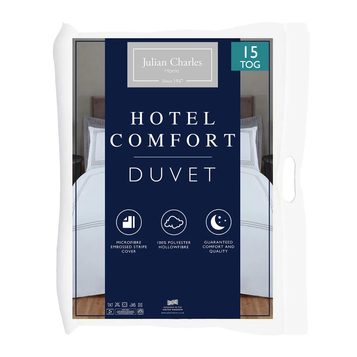 Hotel Collection Comfort King Size 15 Tog Duvet - White by Julian Charles