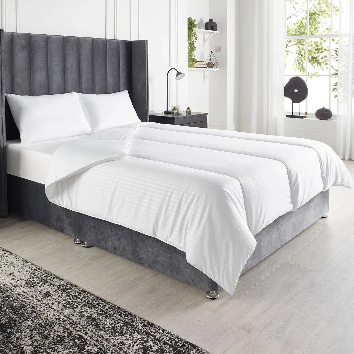 Hotel Collection Comfort King Size 4.5 Tog Duvet - White alternate view
