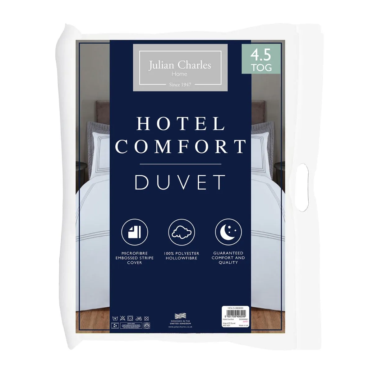 Hotel Collection Comfort King Size 4.5 Tog Duvet - White product