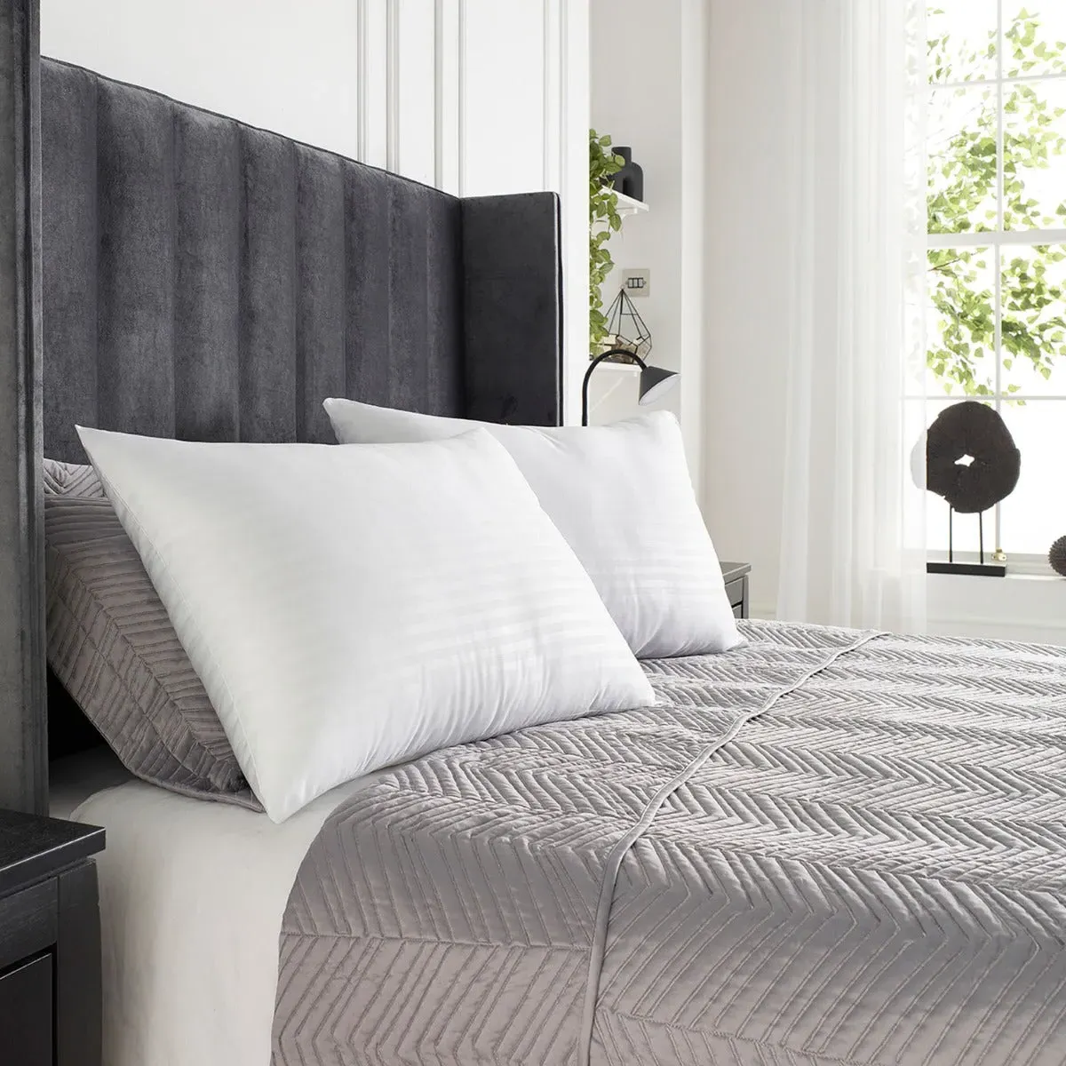 Hotel Collection Comfort Pillow Pair - White by Julian Charles, alternate view