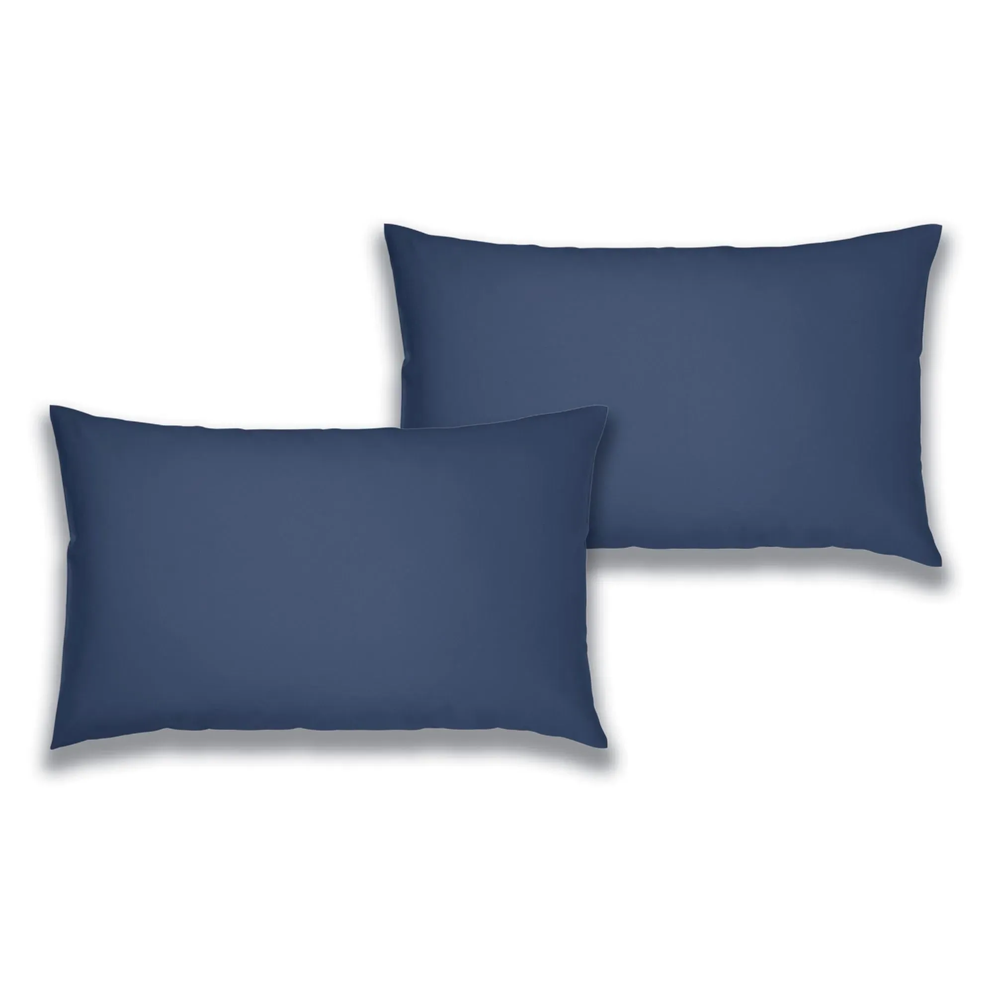 Housewife Pillowcase Pair 200TC - Blue, Cotton