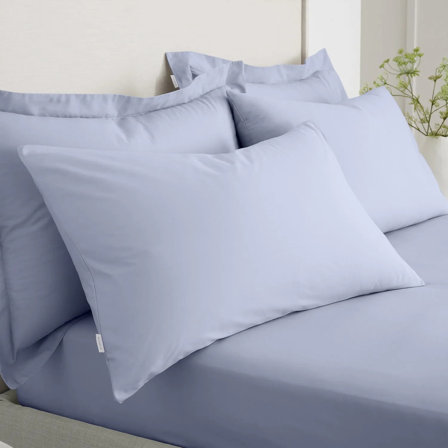Housewife Pillowcase Pair 200TC - Lavender, Cotton