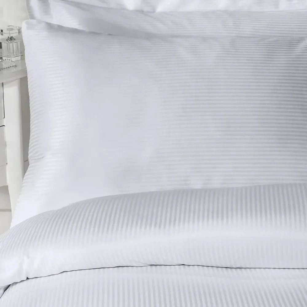 Housewife Pillowcase Pair 300TC - Grey, Satin image