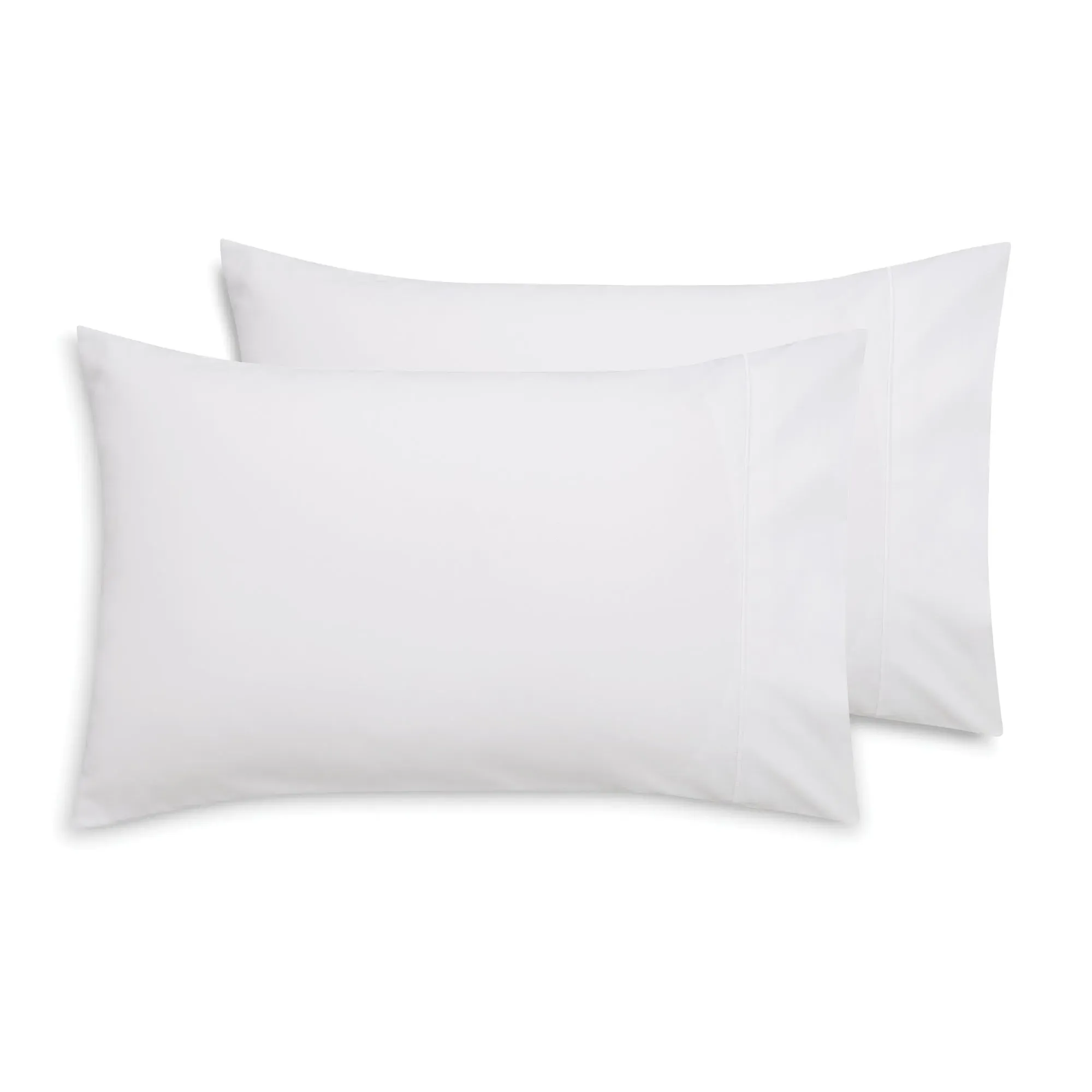 Housewife Pillowcase Pair 800TC - White, Cotton