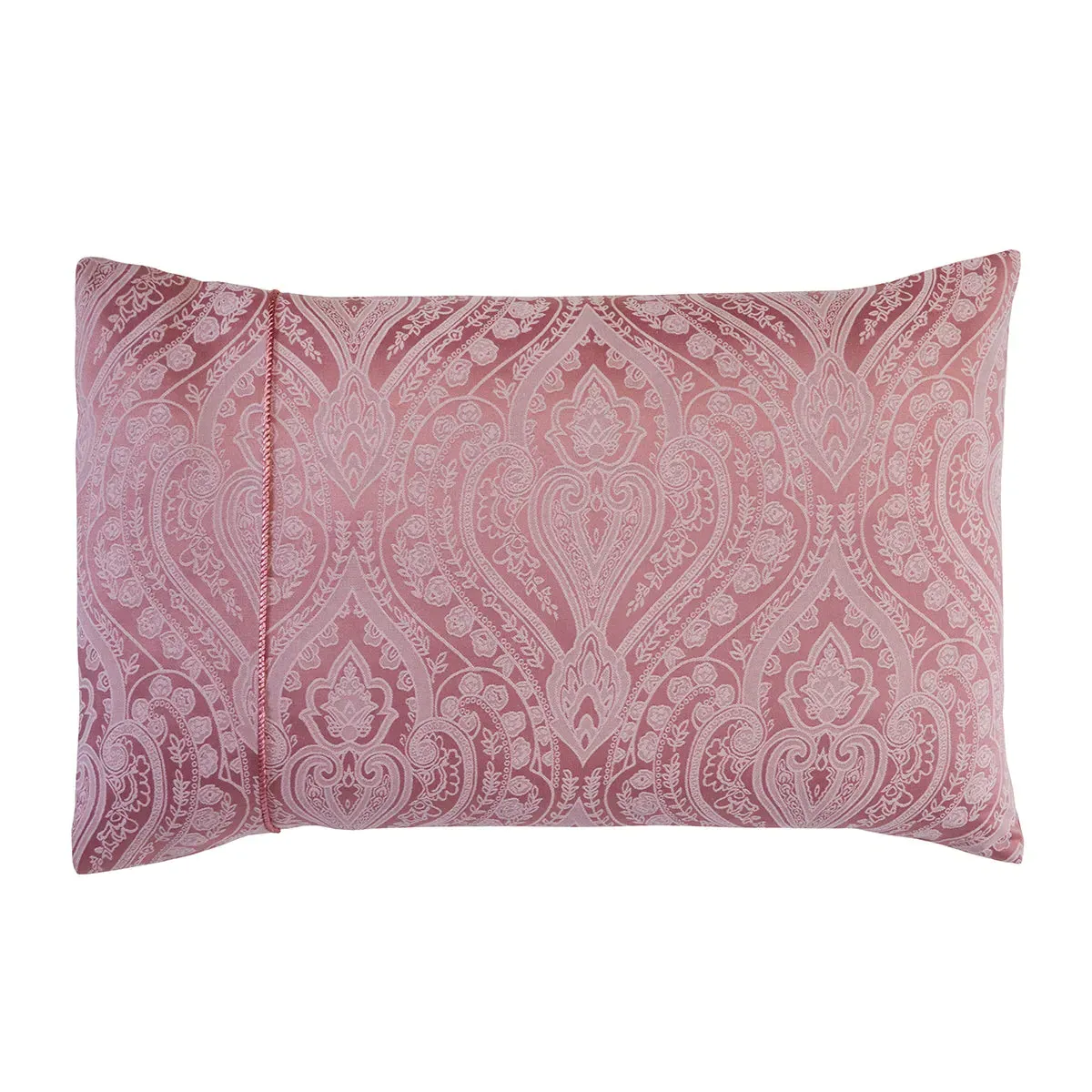 Housewife Pillowcases with Jacquard - Pink, Cotton image