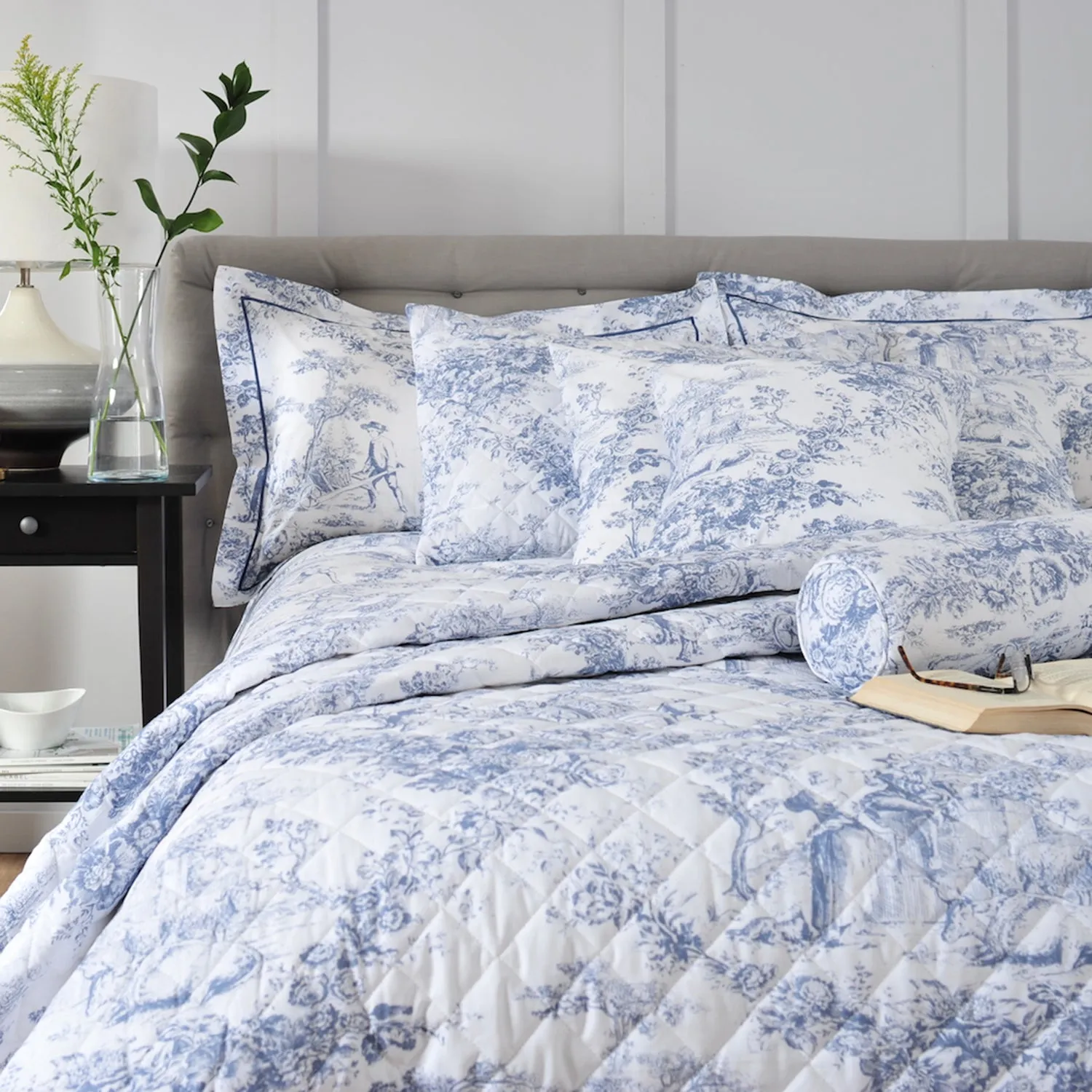 King Size Duvet Cover - Blue, Cotton