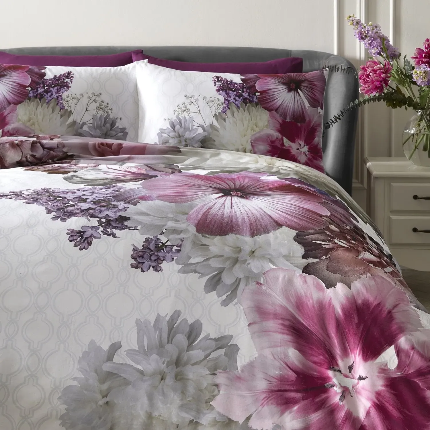 King Size Duvet Set - Multi, Cotton