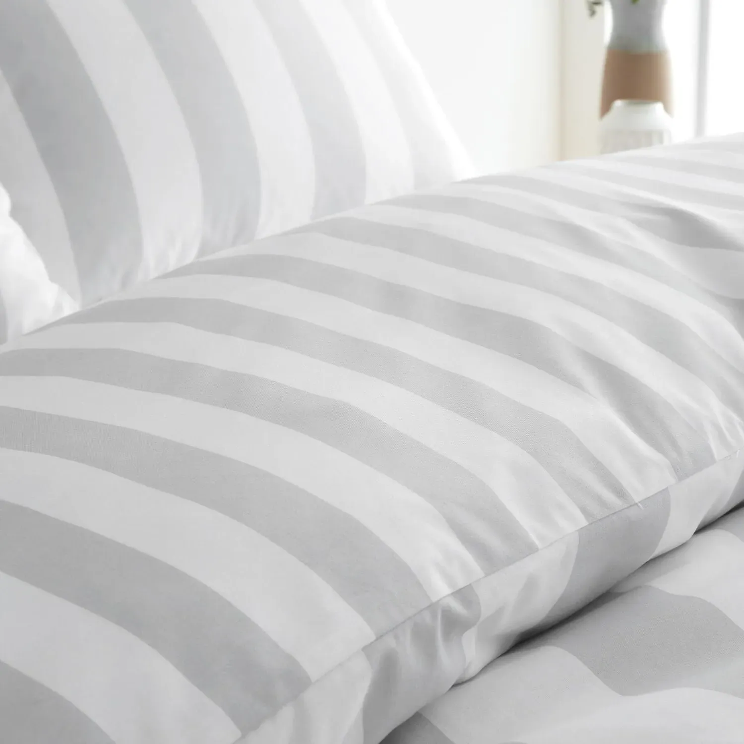 King Size Duvet Set Reversible - Grey