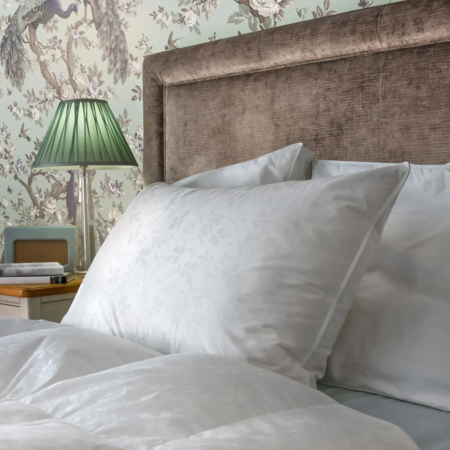 Laura Ashley Goose Feather and Down Pillow - White product